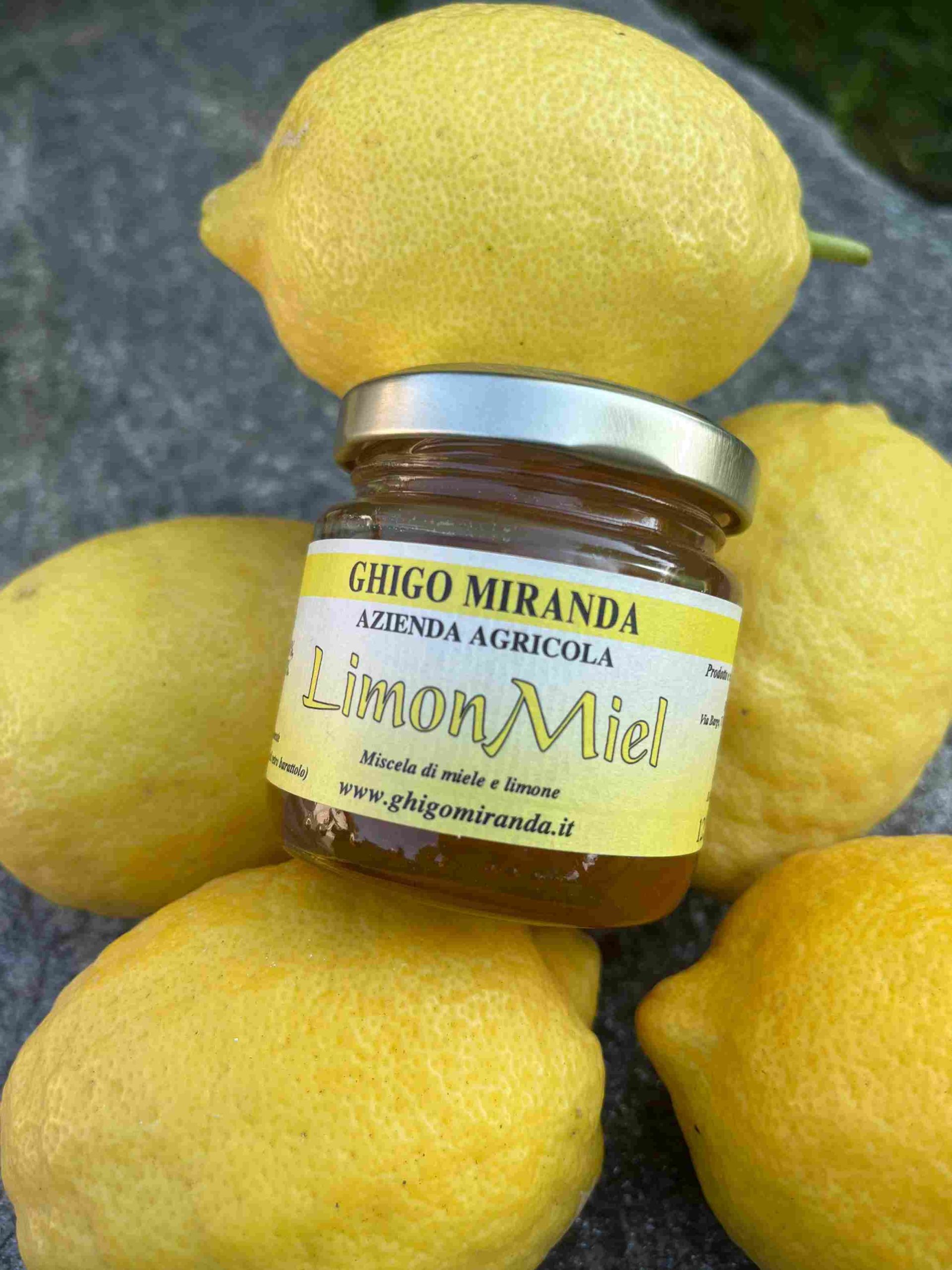 Limon Miel miele e limone