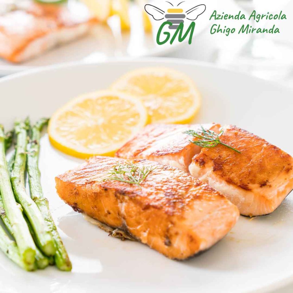 salmone al miele e senape