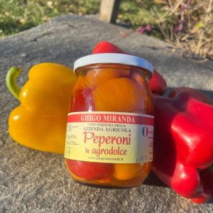 Peperoni in agrodolce